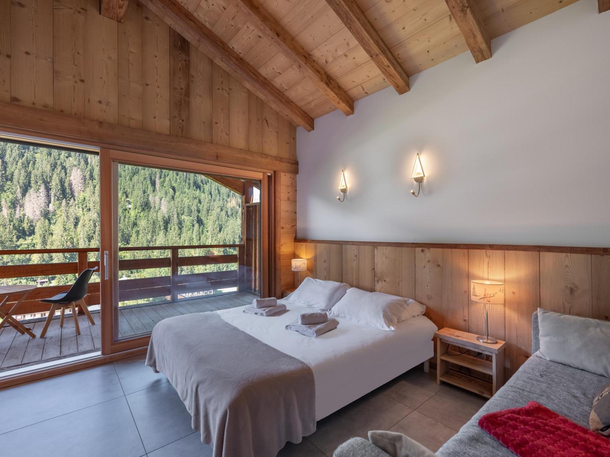 Chalet 1100 - Bo Immobilier Chatel - A Mi-Chemin Du Centre Et Du Linga - Jacuzzi Sauna Et Cheminee Exterior photo